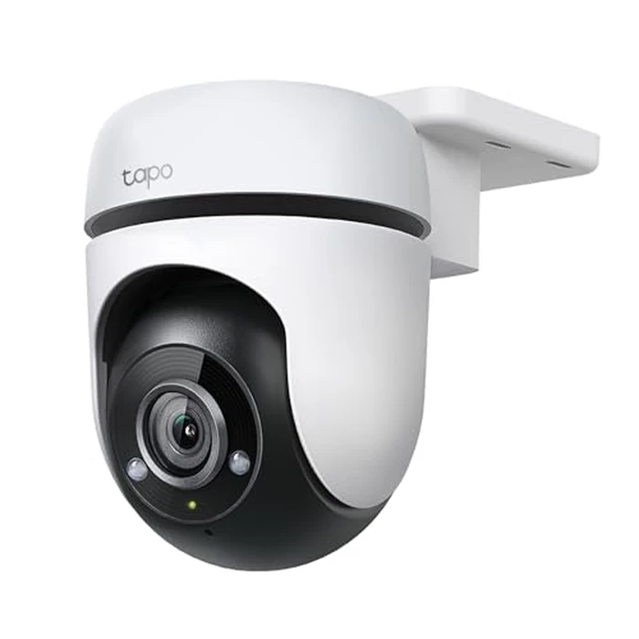 Tapo 1080p Pan/Tilt Outdoor Wired Security Wi-Fi Camera, 360 degrees Visual Coverage, Up to 98ft Night Vision, Motion/Person Detection, Physical Privacy Mode, Works w/Alexa &Google Home(Tapo C500) by Tapo - Used - Good condition