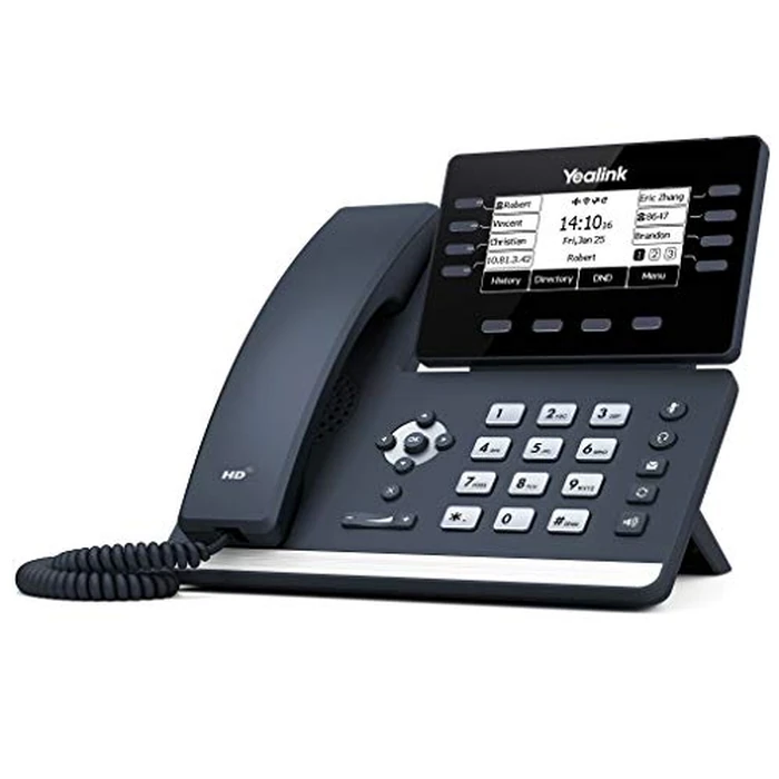 Yealink T53 IP Phone, 12 VoIP Accounts. 3.7-Inch Graphical Display. USB 2.0, Dual-Port Gigabit Ethernet, 802.3af PoE, Power Adapter Not Included by Yealink - Used - Like New condition - CA$119.00