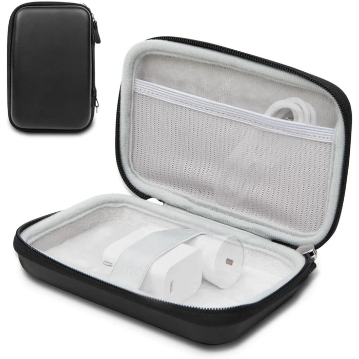 PureGear Travel Organizer Carry Case Zip-Up Pouch - Black - Brand New by PureGear - Refurbished - Brand New condition - US$10.83