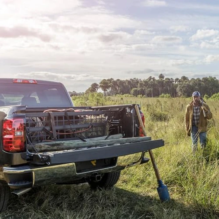 RealTruck Roll-N-Lock Cargo Manager Truck Bed Organizer | CM223 | Fits 2019 - 2025 Chevy/GMC Silverado/Sierra, works w/ MultiPro/Flex tailgate (w/o Carbon Pro Bed) 5' 10" Bed (69.9") by RealTruck - Image 4