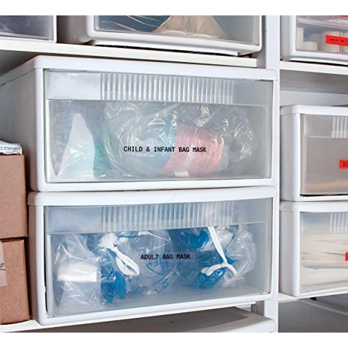 Brady M21-375-430 21' Length, 0.375" Width, B-430 Clear Polyester, Black on Clear Color, BMP 21 Mobile Printer ID Pal and LABPAL Printer Label by Brady - Image 4