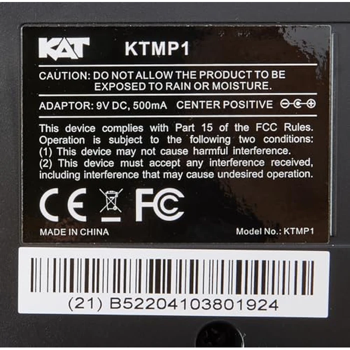 Kat Percussion KTMP1 Electronic Drum and Percussion Pad Sound Module, Black by KAT Percussion - Image 4