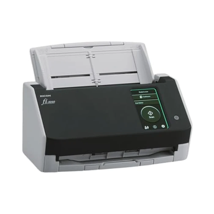 RICOH fi-8040 Fast Front Office & Desktop Document, Receipt, ID Card Scanner with 50 Page Auto Feeder and PC-Less DirectScan Network Scanning Capability by Ricoh - Used - Like New condition - US$422.27