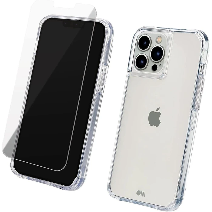 Case-Mate Protection Pack Phone Case & Screen Protector for iPhone 13 Pro Max - Clear by Case-Mate - Image 2