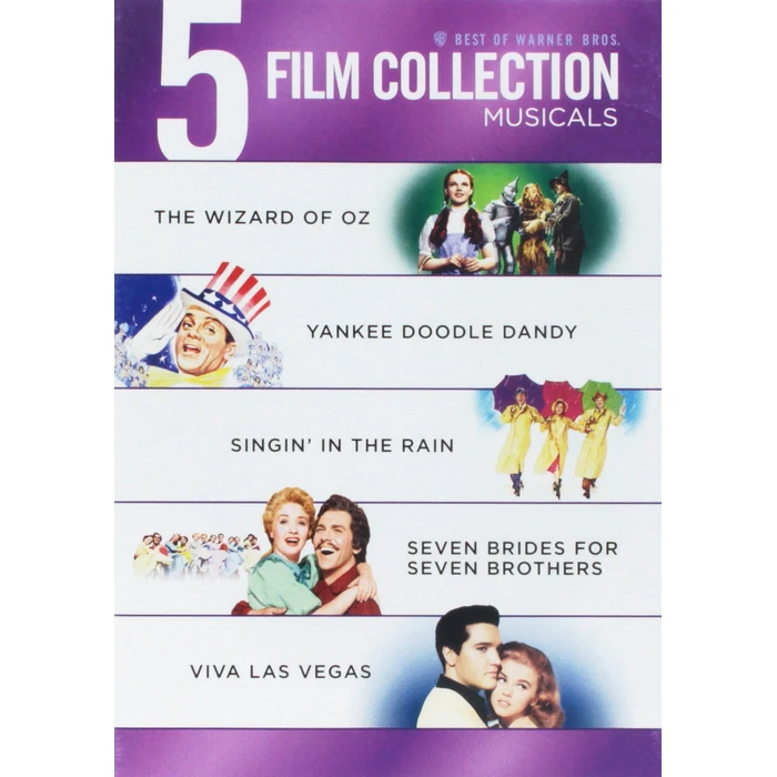 5 Film Collection Musicals - Used - Very Good condition - US$4.98