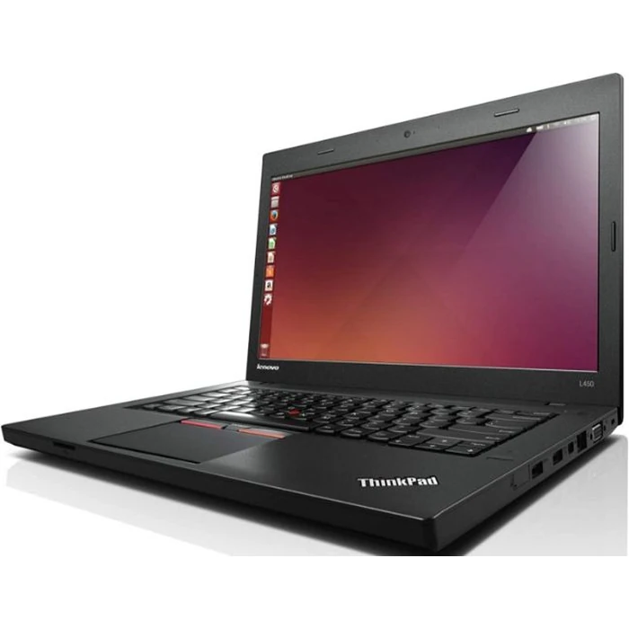 Lenovo ThinkPad L450 Laptop 14" - Black - Intel Core i5-5200U 2.2GHz - 8GB RAM - 128GB by Lenovo - Image 2