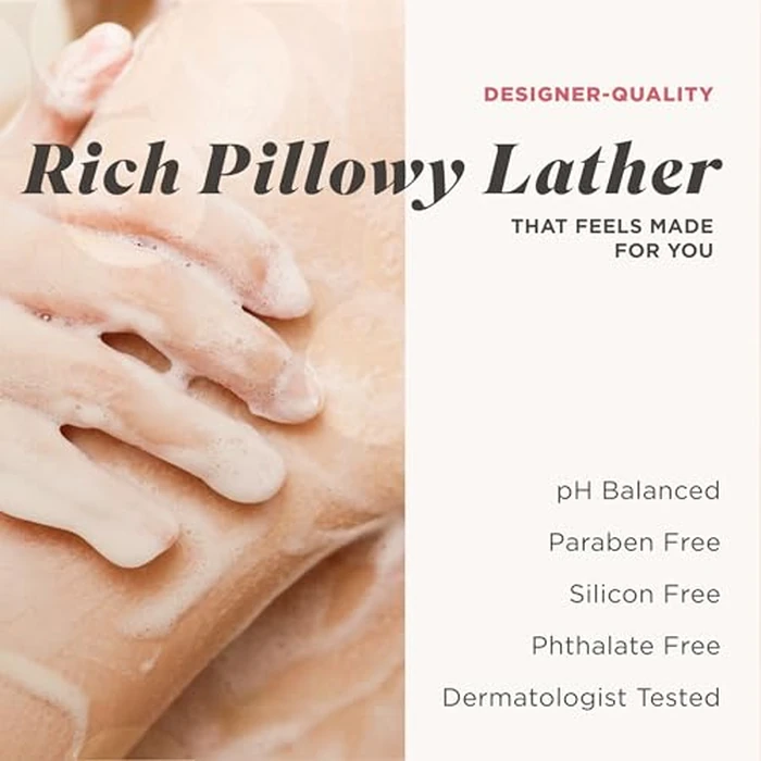 Caress Black Orchid & Patchouli Oil Body Wash with Pump, Hyaluronic Acid & Vitamin B3 for Moisturized, Silky Soft Skin, Long-Lasting Exotic Fragrance, 30 fl oz (4 Pack) by Caress - Image 7