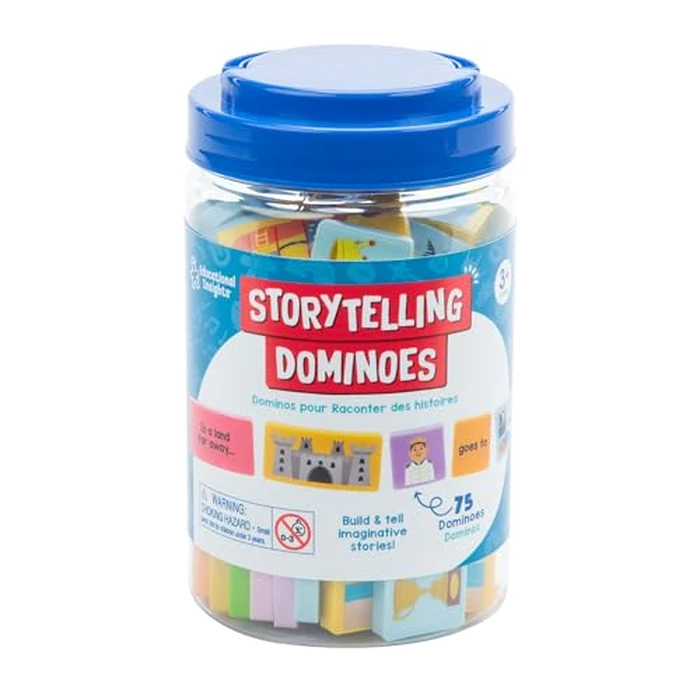 Educational Insights Storytelling Dominoes - Creative Story Prompt Toys & Social Skills Activities, Create Your Own Adventure Sequencing Games, Fun Conversation Starters & Gifts for Kids Ages 3+ by Educational Insights - Image 4