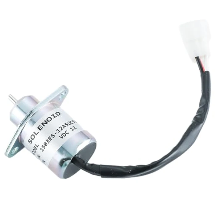 Fuel Shut Off Solenoid 17454-60010 1503ES-12A5UC5S 16616-60010 SA-4569-T Woodward for Kubota D905 D1005 D1105 V1205 V1305 V1505T Engines 12V by KD KISONIED - Image 1