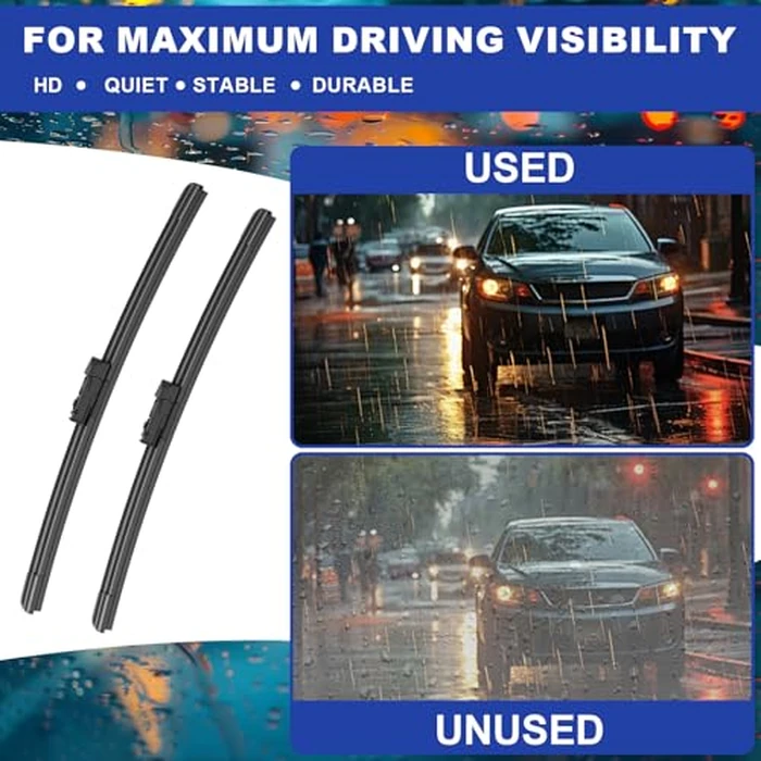3 Wipers Factory Replacement For Toyota Prius 2023-2016 ，Prius AWD-e 2023-2019， Prius Prime 2023-2017 Original Equipment Windshield Wiper Blades Set 28"+16"+16" (Set of 3) by CNBAVEIO - Image 2