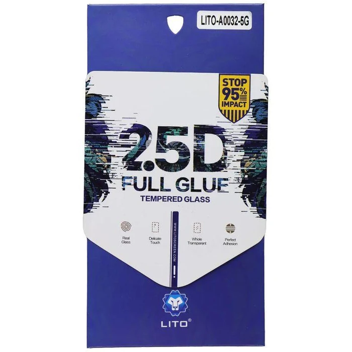 LITO 2.5D Full Glue Tempered Glass Screen Protector for Samsung Galaxy A32 5G - Clear by LITO - Image 1
