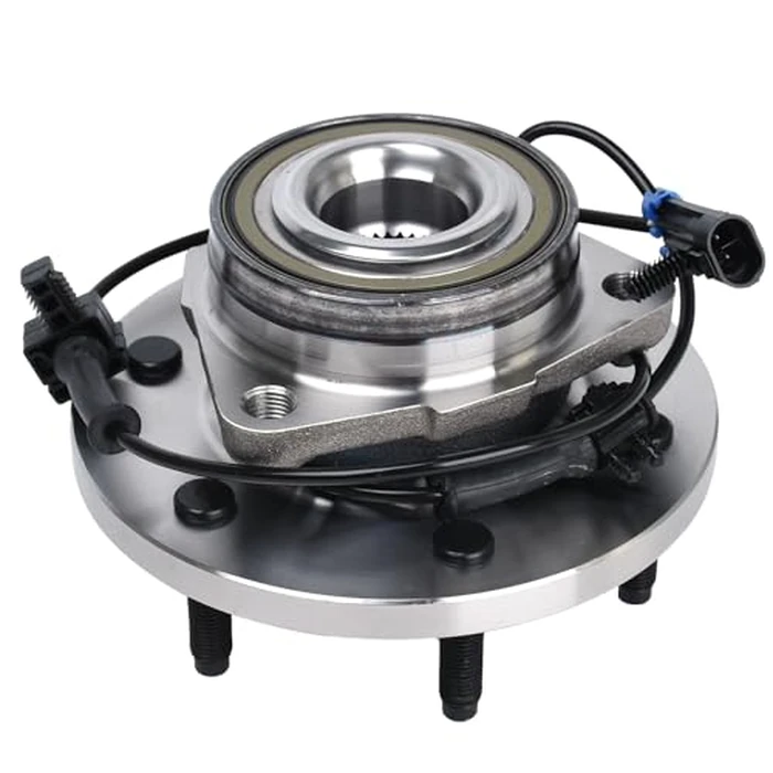 KUSATEC 515093 Front Wheel Bearing and Hub Assembly Compatible with 2006-2010 for Hummer H3,2009-2010 H3T, 6 Lug Bolts w/ABS by KUSATEC - Used - Acceptable condition