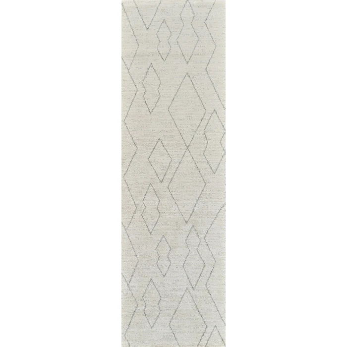 Rug Branch Nysa 2' x 8' (2'3" x 8') Beige/Cream Boho Indoor Runner Rug, Modern, Medium Pile, Stain-Resistant Hallway Carpet - Entryway, Mudroom, Bedroom, and Kitchen by Rug Branch - Image 2