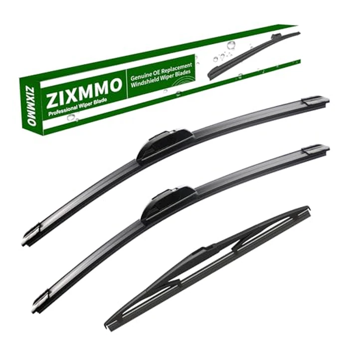 3 Factory Wipers Blade Replacement for Hyundai Tucson 2016 2017 2018 2019 2020 2021 -Original Equipment Windshield Window Wiper Blades Set - 26"/16"/14" (Set of 3) J HOOK by ZIXMMO - Used - Very Good condition