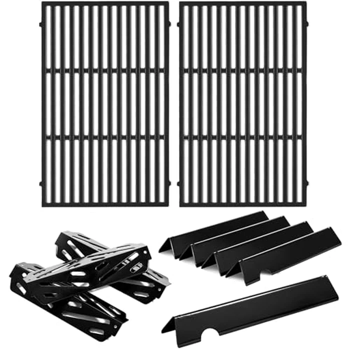 Genesis II E-310 Grill Replacement Parts 66095 Grates 66795 Flavorize Bars 66685 Heat Deflector for Weber Genesis ii Grill Parts GS4 GBS ii E-315 E-335 S-335 SE-310 Genesis 2 300 LX S-340 LX E-340 by Charbrofire - Used - Very Good condition - US$98.74