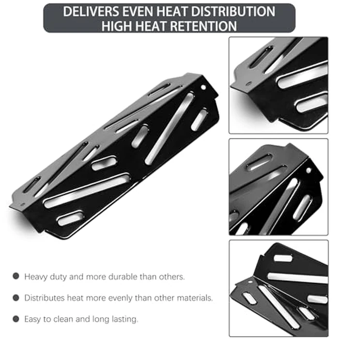 Genesis II E-310 Grill Replacement Parts 66095 Grates 66795 Flavorize Bars 66685 Heat Deflector for Weber Genesis ii Grill Parts GS4 GBS ii E-315 E-335 S-335 SE-310 Genesis 2 300 LX S-340 LX E-340 by Charbrofire - Image 8