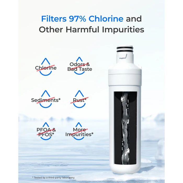 Waterdrop LT1000PC ADQ747935 MDJ64844601 Refrigerator Water Filter and Air Filter, Replacement for LG(R) LT1000P(R), LMXS28626S, LFXS26973S, Kenmore 46-9980, ADQ74793501, ADQ74793502 and LT120F(R), 3 Combo by Waterdrop - Image 4