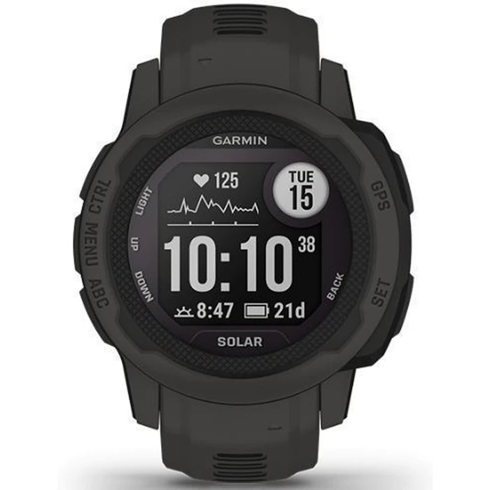Garmin Instinct 2S Smartwatch - 40MM - Graphite Fiber-reinforced Polymer Case with Graphite Silicone Silicone Strap by Garmin - Refurbished - Excellent condition - US$403.49