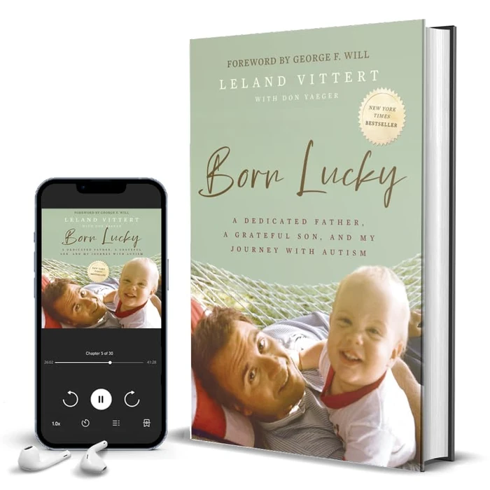 Born Lucky: A Dedicated Father, A Grateful Son, and My Journey with Autism by HarperCollins Children's Books - Image 3
