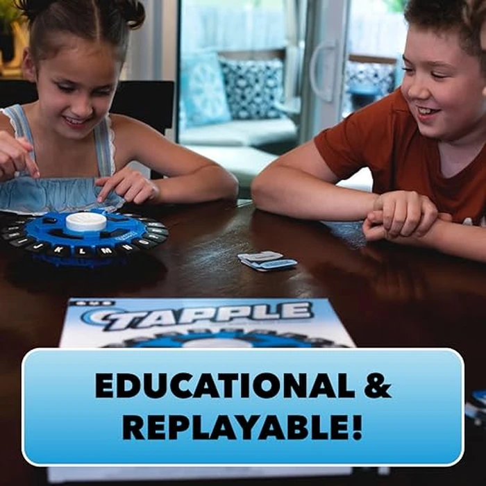 USAOPOLY The Original TAPPLE, The Fast-Paced Family Board Game,Choose a Category & Race Against The Timer to be The Last Player,Learning Word Game for Ages 8 & Up, 2-8 Players, 15-20 Minute Play Time by USAOPOLY - Image 3