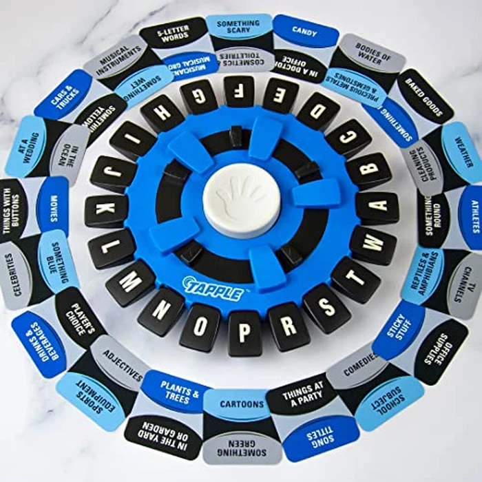 USAOPOLY The Original TAPPLE, The Fast-Paced Family Board Game,Choose a Category & Race Against The Timer to be The Last Player,Learning Word Game for Ages 8 & Up, 2-8 Players, 15-20 Minute Play Time by USAOPOLY - Image 4