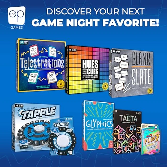 USAOPOLY The Original TAPPLE, The Fast-Paced Family Board Game,Choose a Category & Race Against The Timer to be The Last Player,Learning Word Game for Ages 8 & Up, 2-8 Players, 15-20 Minute Play Time by USAOPOLY - Image 9