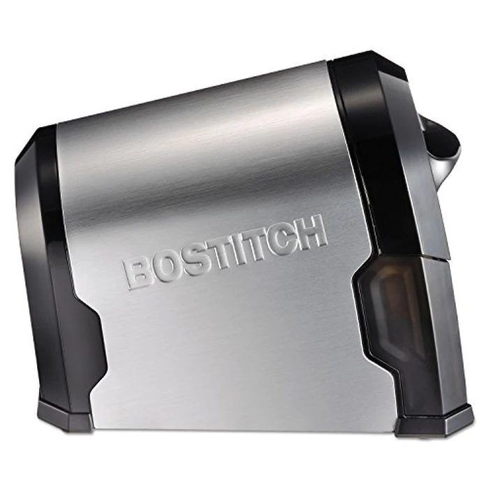 Bostitch Office SuperPro Glow Electric Pencil Sharpener, Heavy Duty Commercial Classroom, Replaceable Cutter Cartridge System, 6-Hole, Silver/Black by Bostitch - Image 6