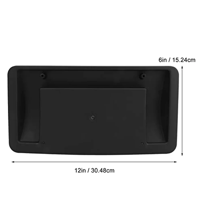 Front Bumper License Plate Bracket 1096829 00 G License Plate Holder Mount Replacement for 2017 to 2023 Convenient and Secure License Plate Bracket by Aramox - Image 7