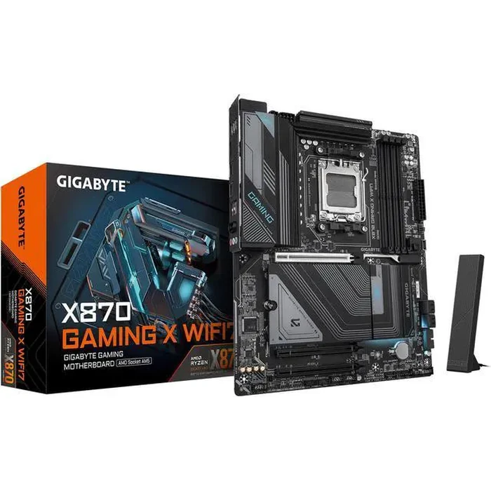 GIGABYTE X870 GAMING X WIFI7 AM5 LGA 1718, ATX, DDR5, 4x M.2, PCIe 5.0, USB4, Wi-Fi 7, 2.5GbE LAN, EZ-Latch, 5-Year Warranty by GIGABYTE - Image 2