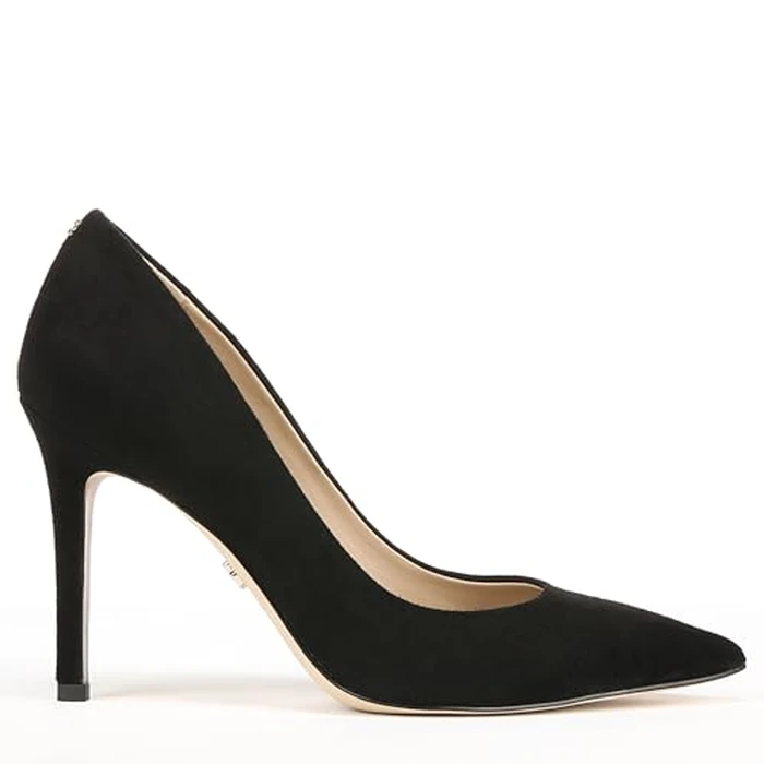 Sam Edelman Women's Hazel Dress Pump, Black Suede, 6.5 M US by Sam Edelman - Image 3