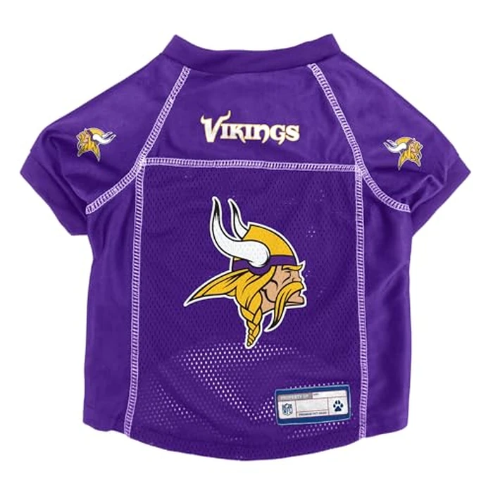 NFL Minnesota Vikings Pet Jersey, Large by Little Earth Productions - Image 1