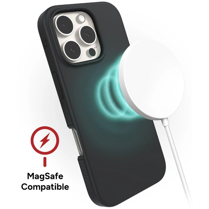 ZAGG Manhattan Snap Series Phone Case with MagSafe for iPhone 16 Pro - Black - Brand New by ZAGG - Image 4
