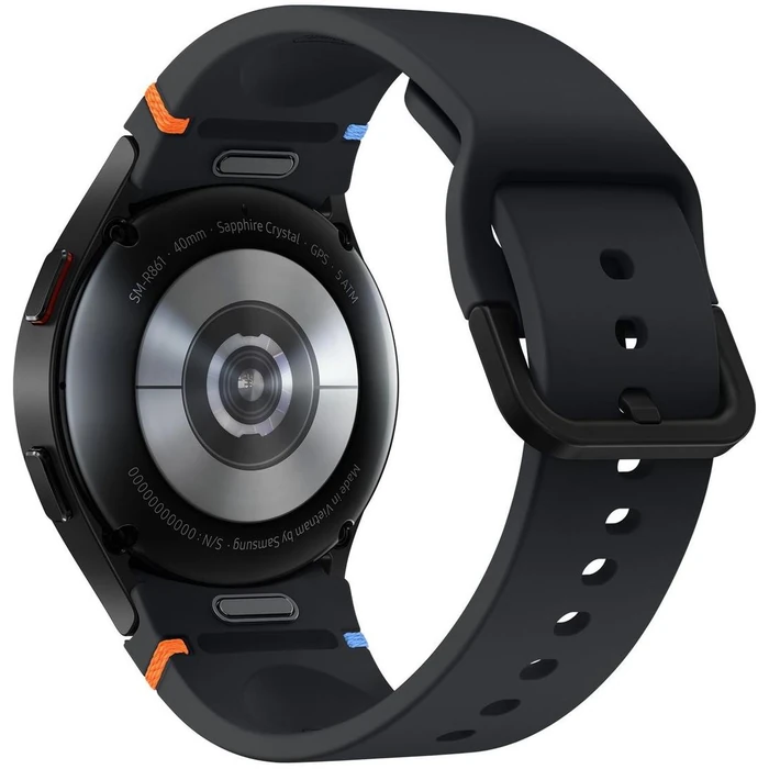 Galaxy Watch FE (2024) (Bluetooth + LTE) - 16GB - 40mm - Black Aluminum Case with Black Silicone Silicone Band by Samsung - Image 5