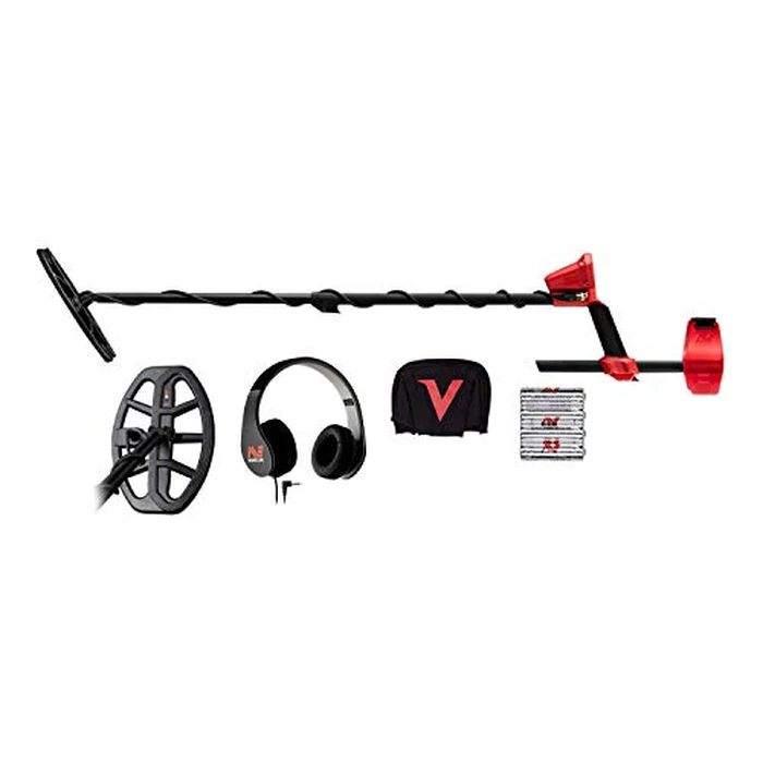 Minelab Vanquish 440 Multi-Frequency Pinpointing Metal Detector for Adults with V10 10"x7" Double-D Waterproof Coil (4 Detect Modes, Wired Headphones & Rain Cover Included) by MINELAB - Image 2