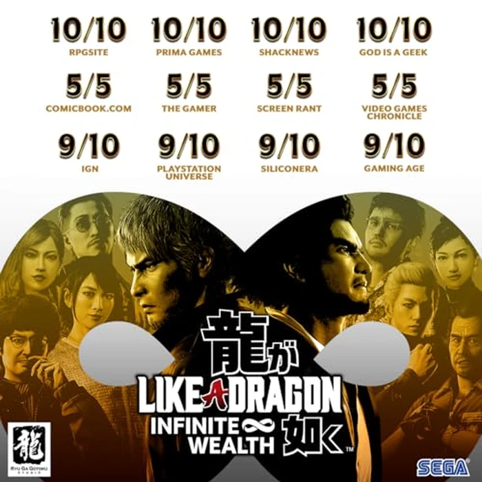 Like a Dragon: Infinite Wealth - PlayStation 5 by SEGA - Used - Good condition - US$14.99