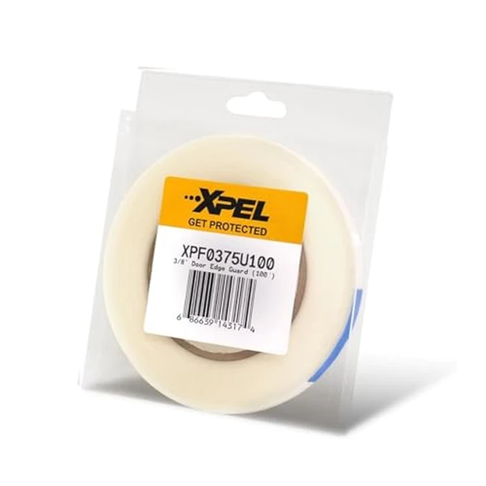 XPEL Door Edge Guard Protection Film Roll, 3/8" x 100' - Car or Truck Doors, Protective Barrier Against Minor Scratches, Paint Chips, Door Edge Impact, and Dings - Prevents Damage and Possible Rust by XPEL - Used - Like New condition - US$17.79