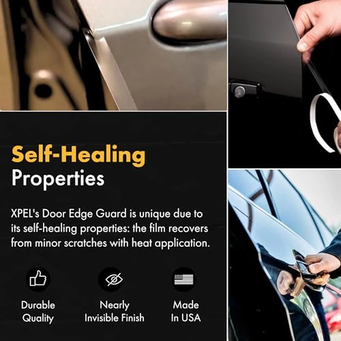 XPEL Door Edge Guard Protection Film Roll, 3/8" x 100' - Car or Truck Doors, Protective Barrier Against Minor Scratches, Paint Chips, Door Edge Impact, and Dings - Prevents Damage and Possible Rust by XPEL - Image 2