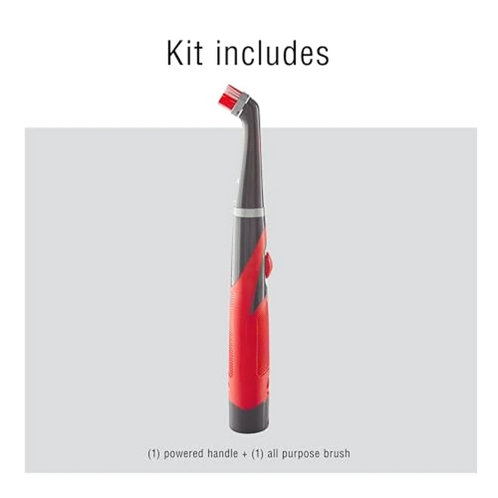 Rubbermaid Reveal Power Scrubber with Multi-Purpose Head, Cordless Electric Battery Powered Scrub Brush, Water Resistant, for Home/Kitchen/Bathroom/Grout/Tile/Shower/Tub by Rubbermaid - Image 8