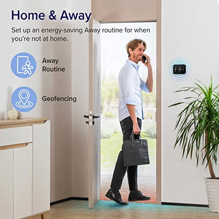 LEVOIT Smart Thermostat for Home, WiFi Programmable Digital Thermostat, Works with Alexa and Smart Sensor, Energy Saving, Large Touch Screen, C-Wire Adapter Included, DIY Install, Aura 400S, White by LEVOIT - Image 5