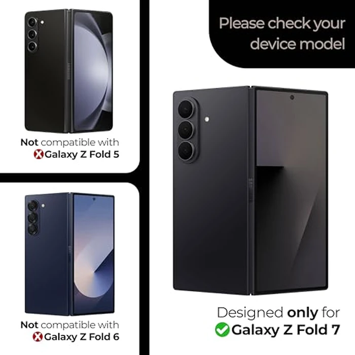 ArmorSuit 2+2 Pack for Samsung Galaxy Z Fold 7 Front Screen & Back Protector MilitaryShield HD Clear Film - Made in the USA by ArmorSuit - Image 2