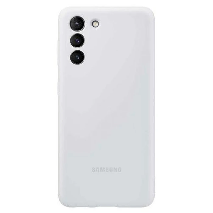 Samsung Silicone Cover for Galaxy S21+ - Light Gray by Samsung - Refurbished - Brand New condition