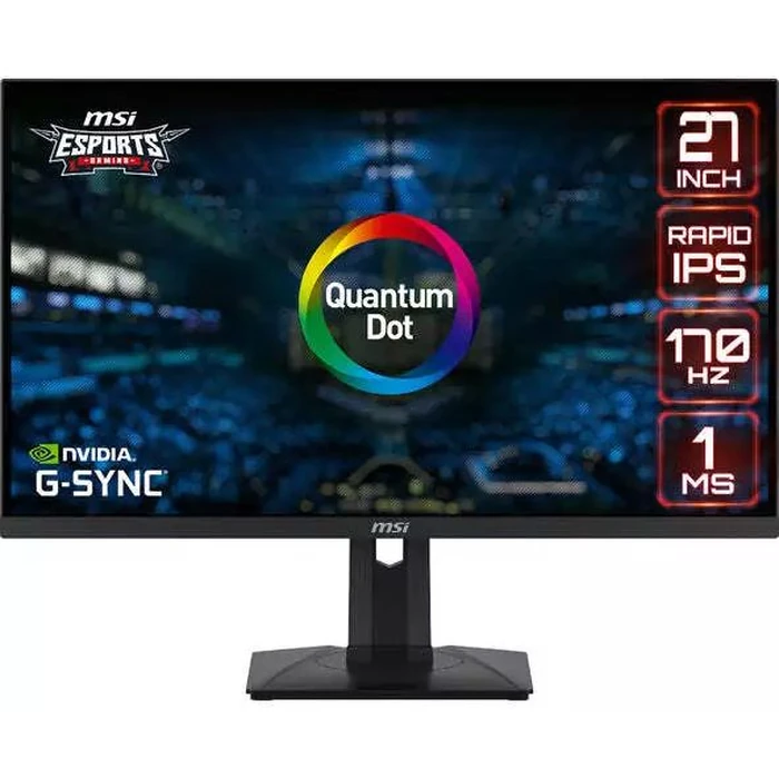 MSI G274QPF-QD Gaming Monitor 27" - Black - 27 Inch by MSI - Refurbished - Excellent condition - US$222.99