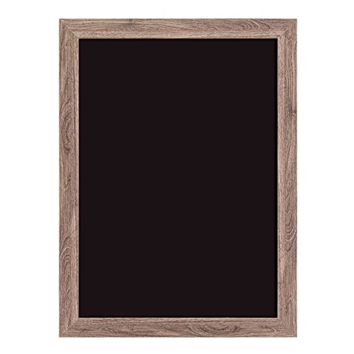 U Brands Magnetic Chalkboard, 24 x 18 Inches, Rustic Wood Frame (4550U00-01) by U Brands - Used - Like New condition - CA$26.67
