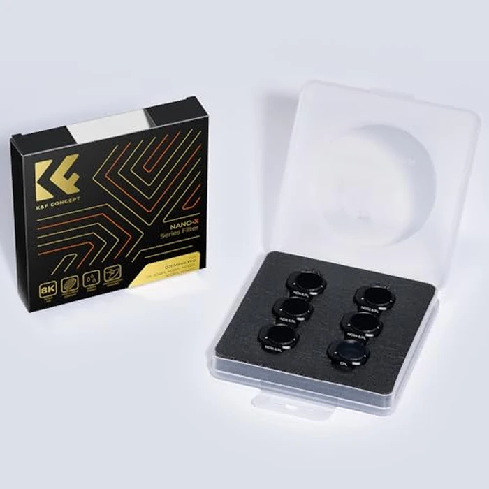 K&F Concept Filters for Mini 4 Pro, CPL+ ND4+ ND8+ ND16+ ND32+ ND64, 6 Pack Neutral Density Polarizing Filter for DJI Mini 4 Pro Accessories by K&F CONCEPT - Image 8