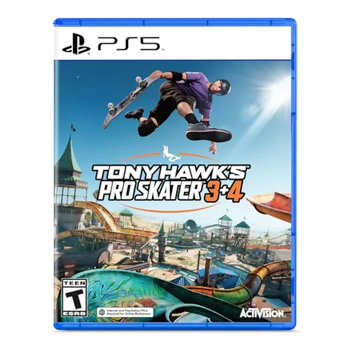 Tony Hawk's(TM) Pro Skater(TM) 3 + 4 - Standard Edition - PlayStation 5 by Xbox - Used - Like New condition