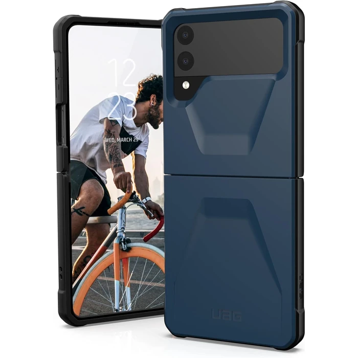 UAG Civilian Series Phone Case for Samsung Galaxy Z Flip3 5G - Mallard Blue by UAG - Refurbished - Brand New condition - US$10.83