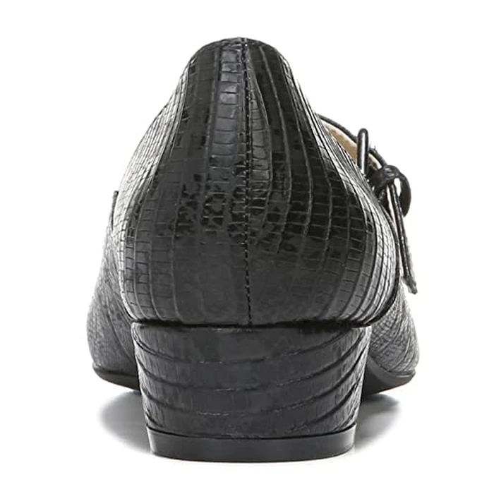 Naturalizer Women Florencia Mary Jane Pump, Black Lizard, 7 by Naturalizer - Image 6