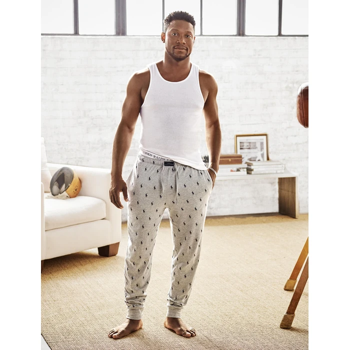 POLO RALPH LAUREN Classic Fit w/Wicking 3-Pack Tank Undershirts 3 White/Cruise Navy Pp XL by POLO RALPH LAUREN - Image 3