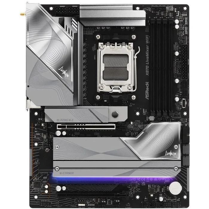 ASRock X870 LiveMixer WiFi AM5 ATX Motherboard by ASRock - Image 3