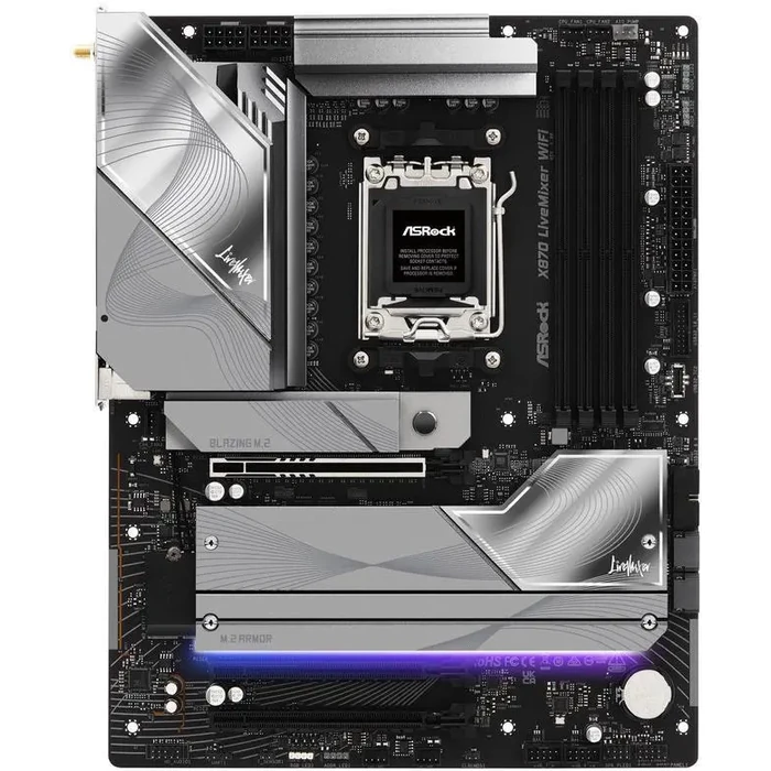 ASRock X870 LiveMixer WiFi AM5 ATX Motherboard by ASRock - Image 6